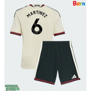 Manchester United Lisandro Martinez #6 Replika Babytøj Tredje sæt Børn 2026-27 Kortærmet (+ Korte bukser)